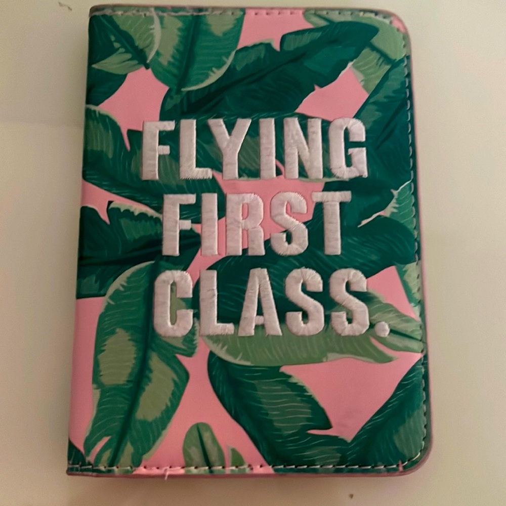 Skinny dip London passport holder. FLYING FIRST CLASS! ✈️🌎